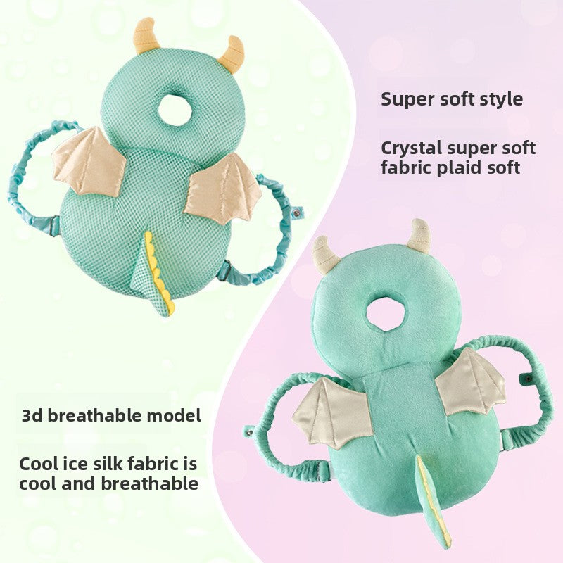 Soft Baby Toddler Head Protection Pillow with Anti-Fall Design