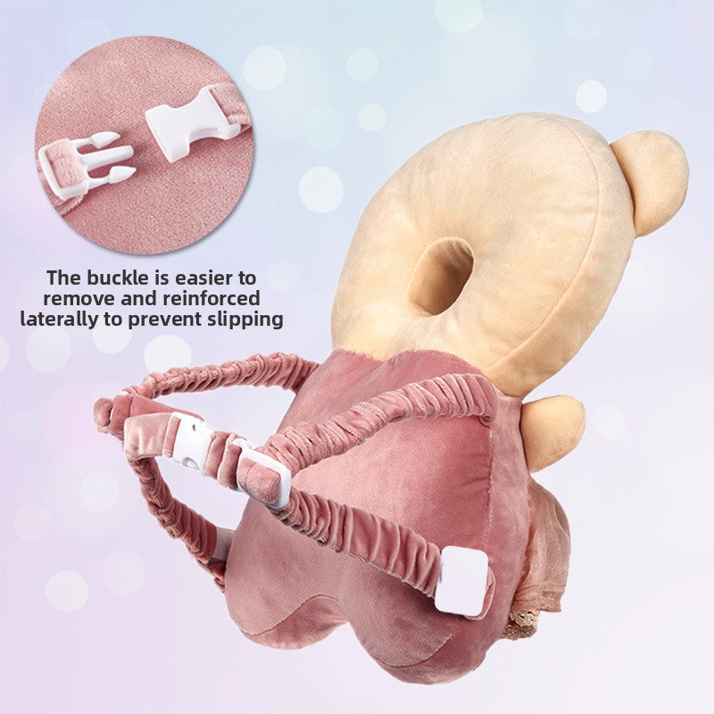 Soft Baby Toddler Head Protection Pillow with Anti-Fall Design