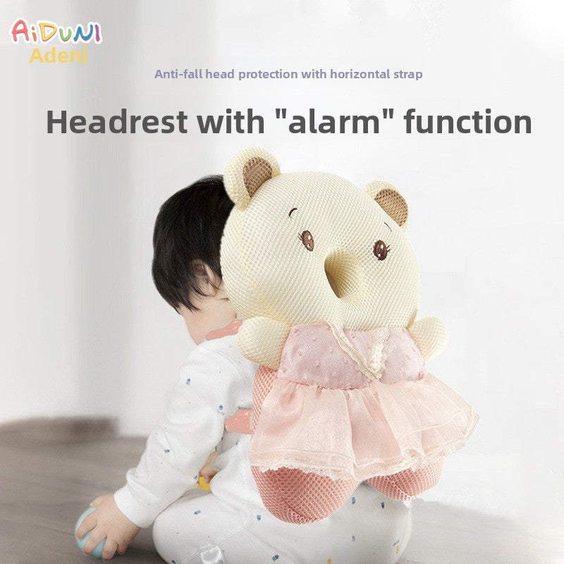 Soft Baby Toddler Head Protection Pillow with Anti-Fall Design