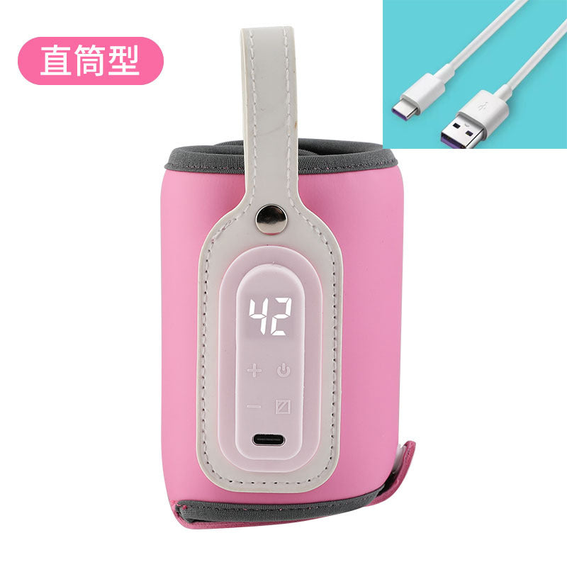 Portable milk warmer for infants when making milk